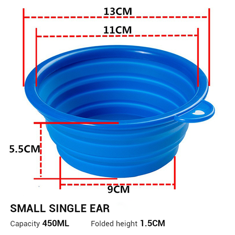 Mikey's Portable Silicone Dog Bowl