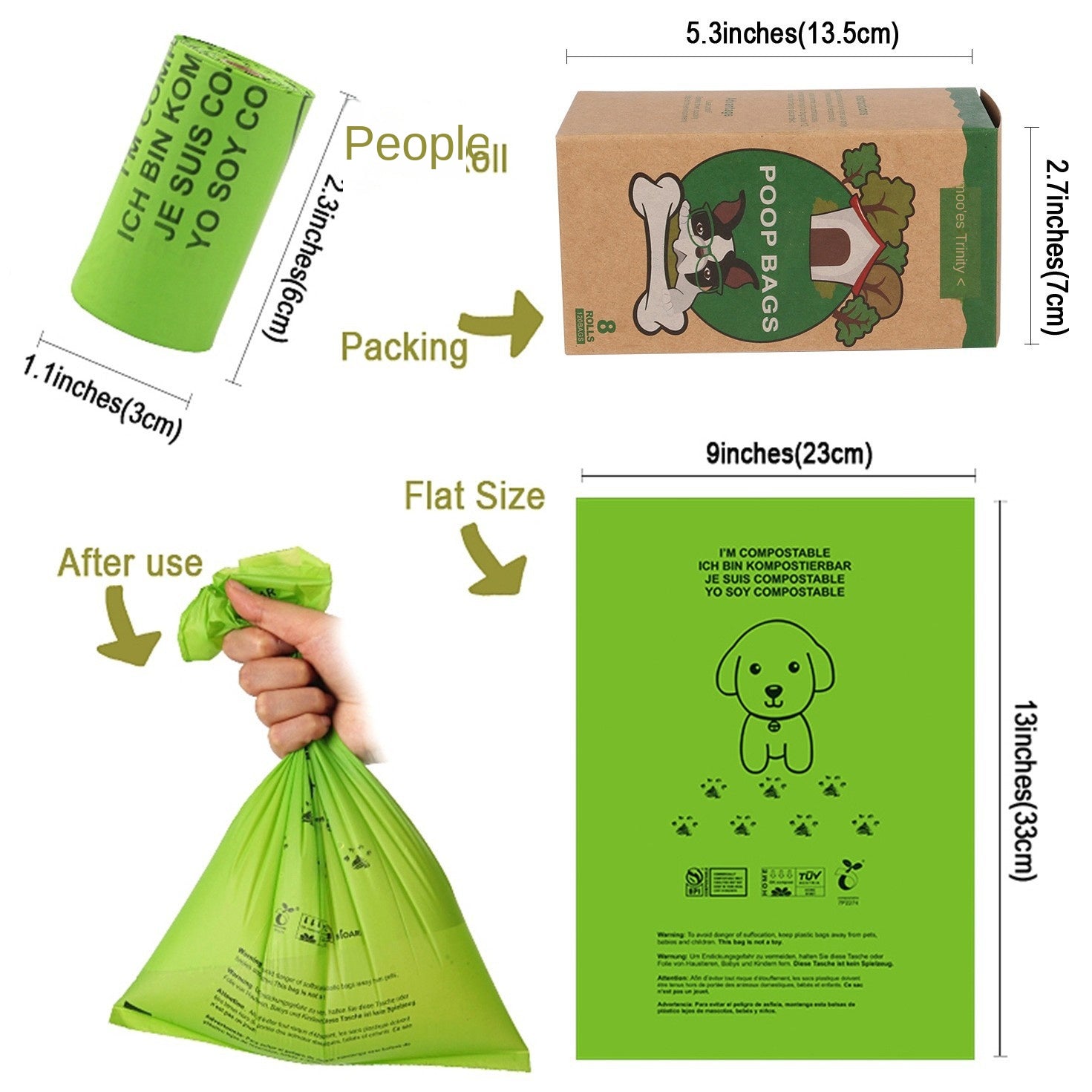Biodegradable Pet Waste Bags