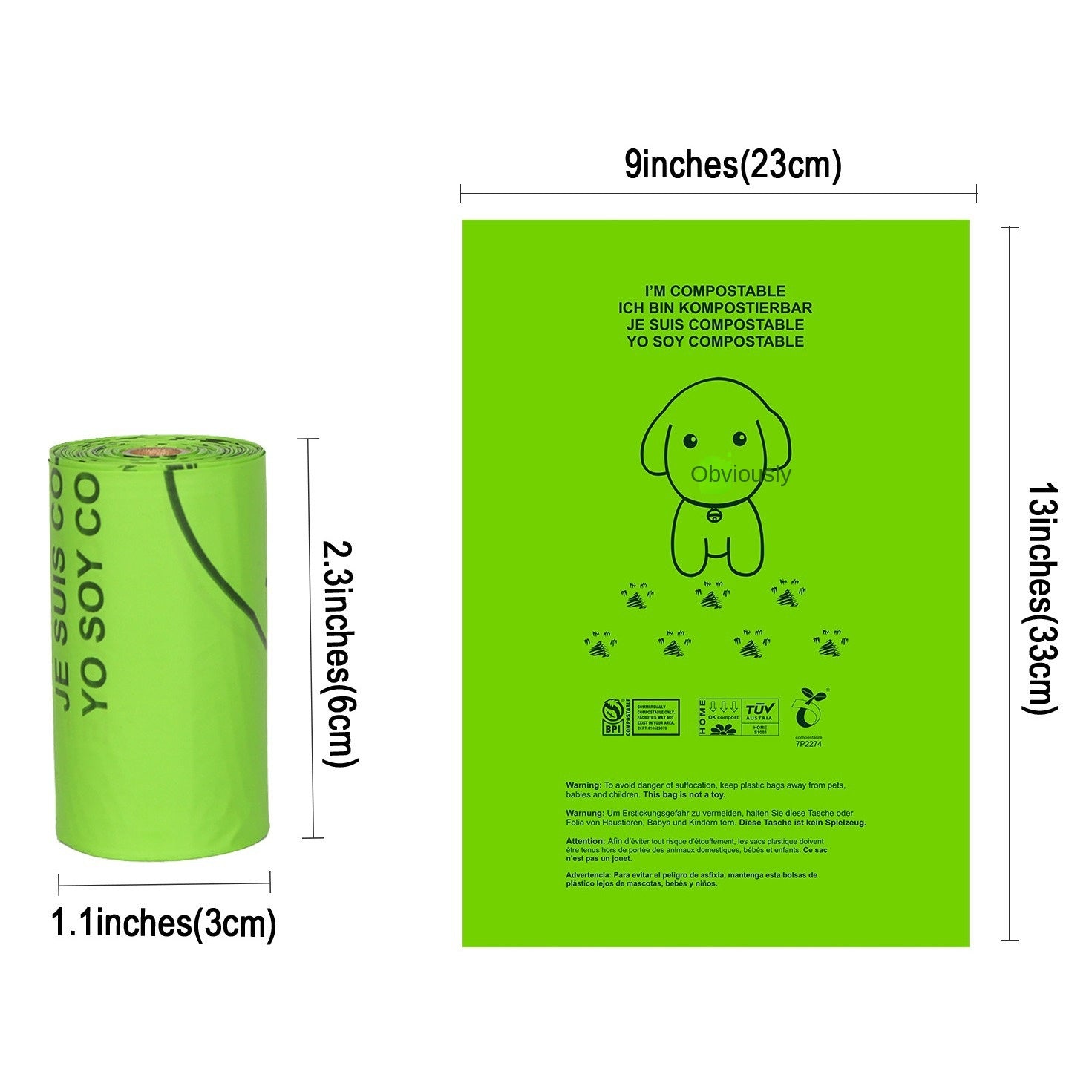 Biodegradable Pet Waste Bags